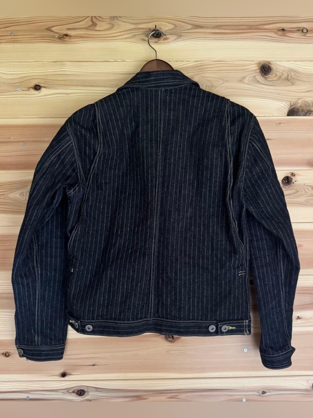 Graphzero Herringbone Selvedge Denim Jacket - Picture 2 of 12
